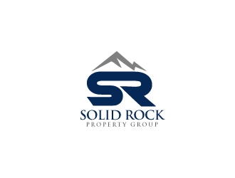 SOLID ROCK PROPERTY GROUP logo design by jhanxtc