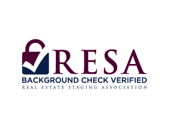 RESA Background Check Verified  logo design by denfransko