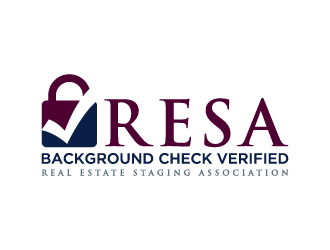 RESA Background Check Verified  logo design by denfransko