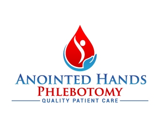 Anointed Hands Concierge Phlebotomy Services, LLC logo design by jaize