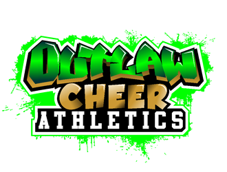 Outlaw Cheer Athletics logo design by coco