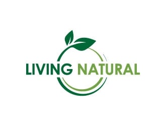 Living Natural logo design by J0s3Ph