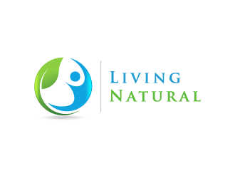Living Natural logo design by pencilhand