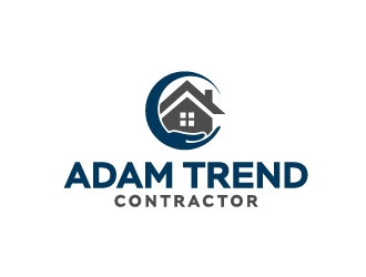 Adam Trend, Contractor logo design by Marianne
