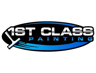 1st Class Painting logo design by daywalker