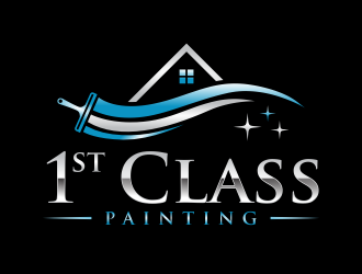 1st Class Painting logo design by agus