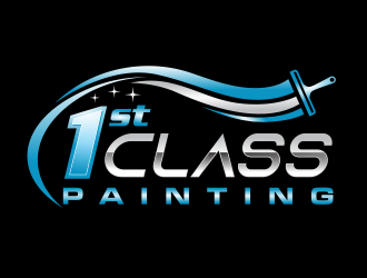 1st Class Painting logo design by agus