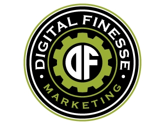 Digital Finesse Marketing logo design by akilis13