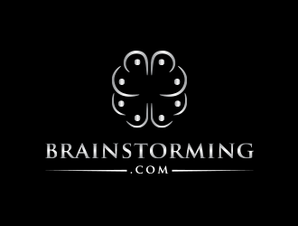 Brainstorming.com logo design by keylogo