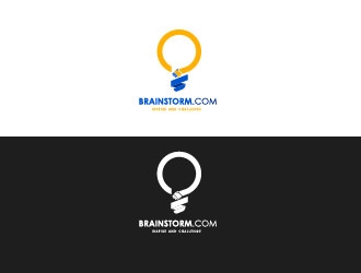 Brainstorming.com logo design by Riyanworks