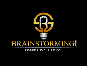 Brainstorming.com logo design by THOR_