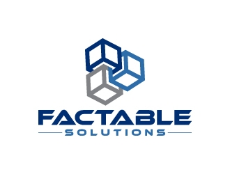 Factable Solutions logo design by J0s3Ph