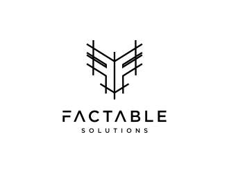 Factable Solutions logo design by FloVal