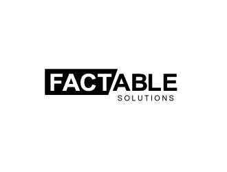 Factable Solutions logo design by cookman