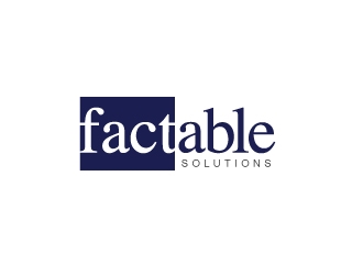 Factable Solutions logo design by cookman