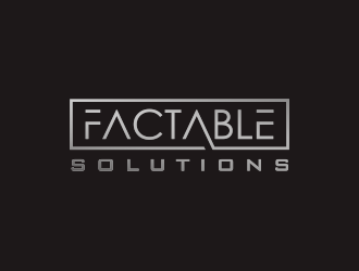Factable Solutions logo design by YONK