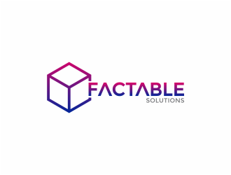 Factable Solutions logo design by mutafailan