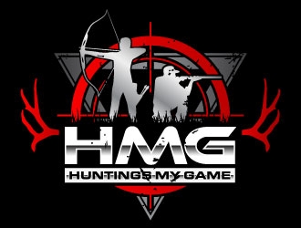 Huntings My Game  logo design by daywalker