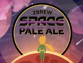 Space Pale Ale logo design by Roma