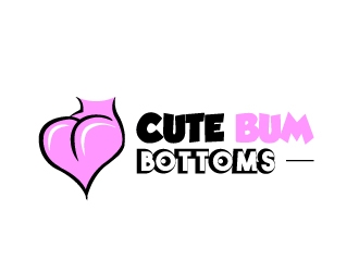 Cute Bum Bottoms logo design by samuraiXcreations