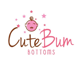 Cute Bum Bottoms logo design by REDCROW