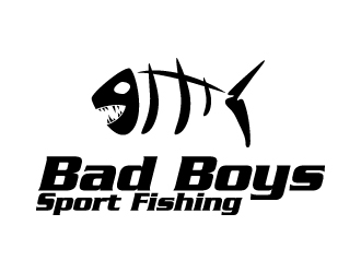 Bad Boys Sport Fishing  logo design by KDesigns
