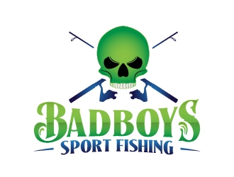 Bad Boys Sport Fishing  logo design by KDesigns