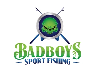 Bad Boys Sport Fishing  logo design by karjen