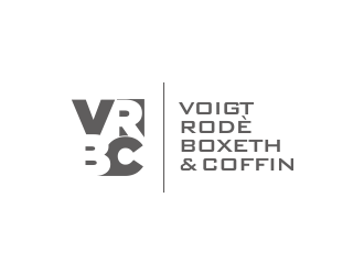 VOIGT, RODÈ, BOXETH & COFFIN, LLC logo design by YONK