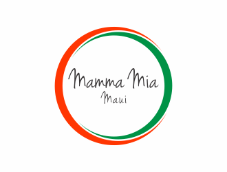 Mamma Mia Maui  logo design by santrie