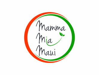 Mamma Mia Maui  logo design by santrie
