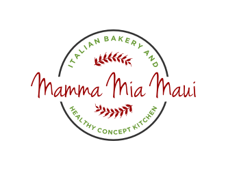Mamma Mia Maui  logo design by Gravity