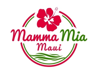 Mamma Mia Maui  logo design by Webphixo