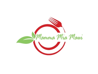 Mamma Mia Maui  logo design by webmall