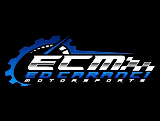 Ed Caranci Motorsports logo design by daywalker