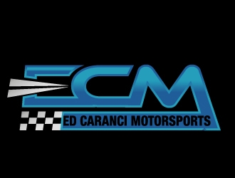 Ed Caranci Motorsports logo design by PMG