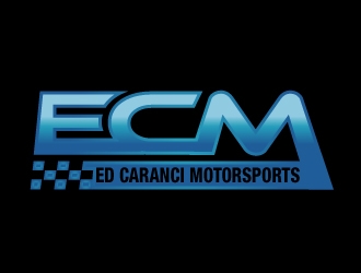 Ed Caranci Motorsports logo design by PMG