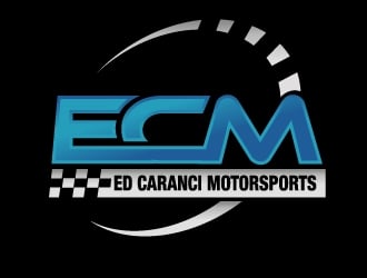 Ed Caranci Motorsports logo design by PMG