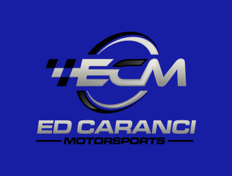 Ed Caranci Motorsports logo design by RIANW