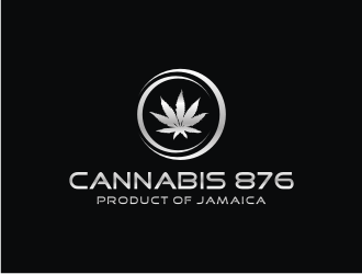Cannabis 876 -Product Of Jamaica- logo design by mbamboex