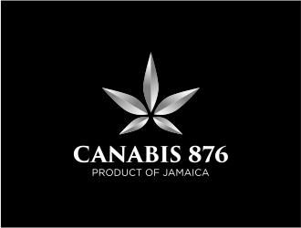 Cannabis 876 -Product Of Jamaica- logo design by MagnetDesign