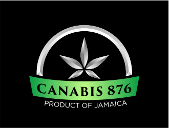 Cannabis 876 -Product Of Jamaica- logo design by MagnetDesign