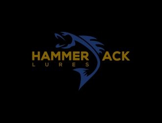 HammerJack Lures logo design by Kanya