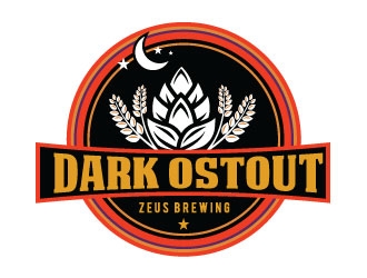 Dark Ostout logo design by Suvendu