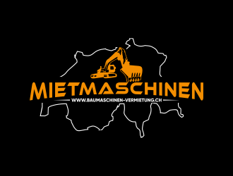 Mietmaschinen logo design by qqdesigns