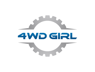 4WD GIRL logo design by BlessedArt
