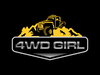4WD GIRL logo design by savana