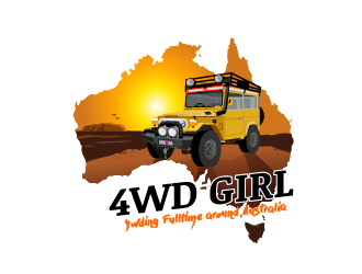 4WD GIRL logo design by SOLARFLARE