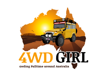 4WD GIRL logo design by SOLARFLARE