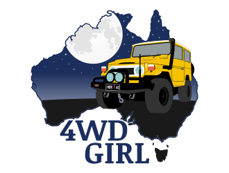 4WD GIRL logo design by Kruger